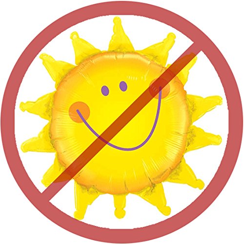 WARNING - KEEP OUT OF DIRECT SUNLIGHT Pinback Button 1.25" Pin / Badge EMO Gothic