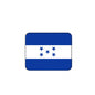 Honduras flag mousepad with blue-white stripes and star emblem