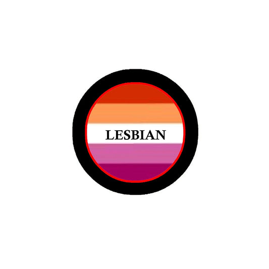 Lesbian Symbol Pinback Button Badge 2.25-inch Default Title