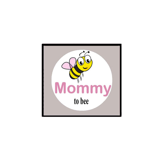 Mommy To Bee Baby Shower Pinback 2.25-inch Default Title