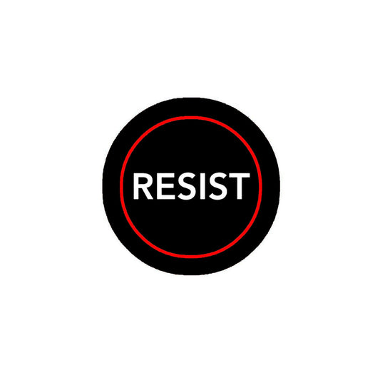 10 Pcs Anti Trump Resist 1.25" Pinbacks for Jackets, Backpacks