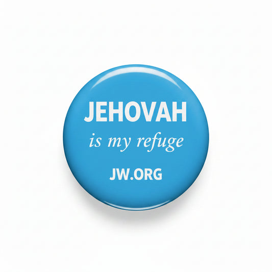 15 Pcs Set Jehovah is my refuge JW.org 1.25-inch - My Pinbacks
