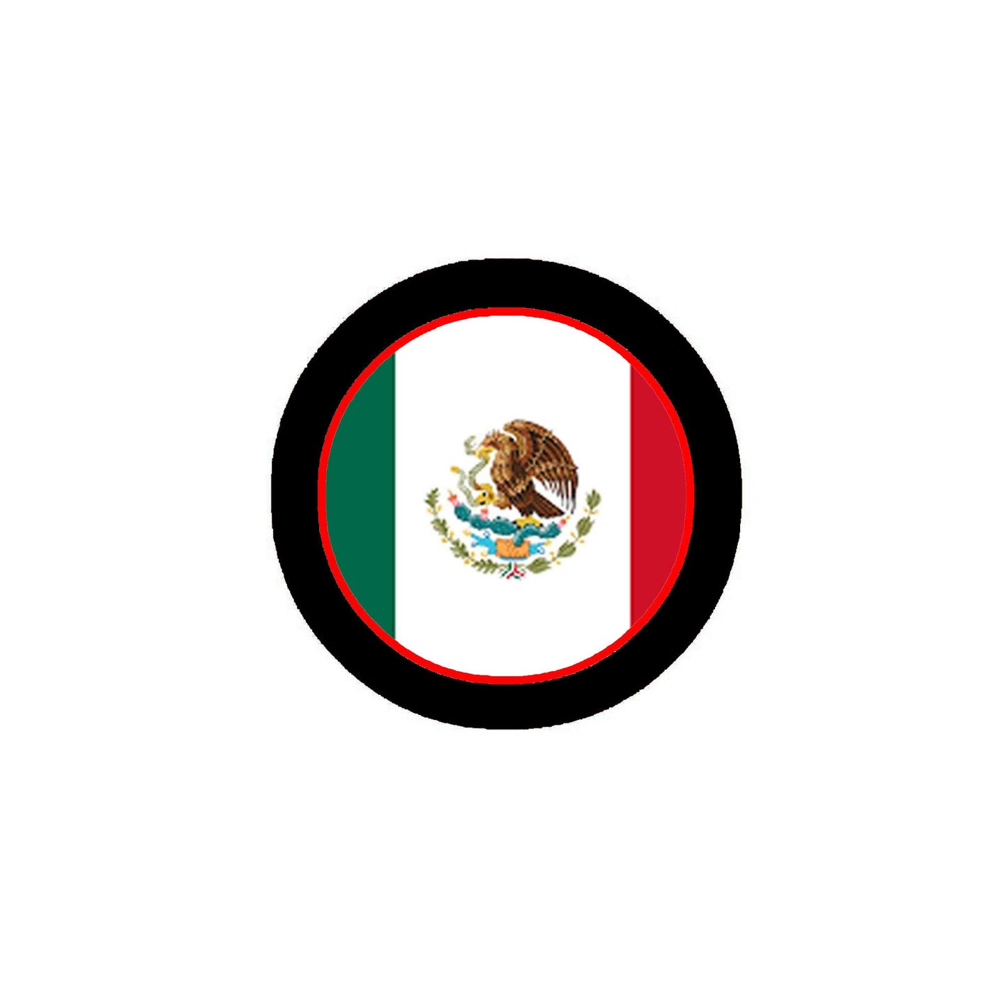 Mexico Flag 1.25-inch Pinback Button Pin Country Nationality Pride Default Title