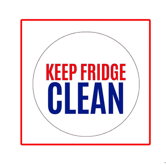 Keep Fridge Clean Magnet Message Family Caring 2.25-inch Default Title