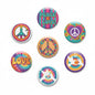 16 Pcs Peace Love Symbol Pinback 1.25-inch - My Pinbacks