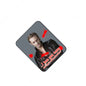 Vampire mouse pad with Eric portrait, red hearts, and love quote text