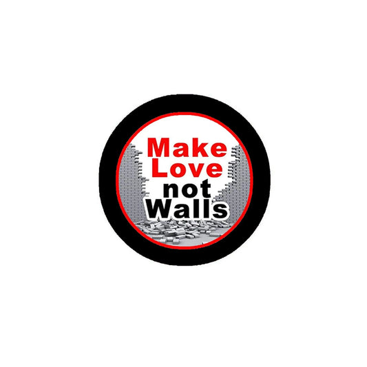 Make Love NOT Walls 2.25-inch Pinback Default Title