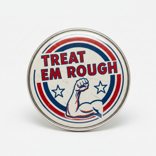 1940-1950's Treat Em Rough 2.25-inch