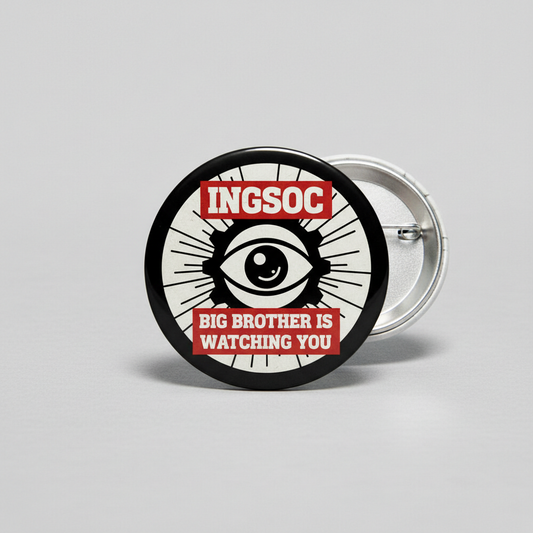 1984 INGSOC Pinback 2.25-inch