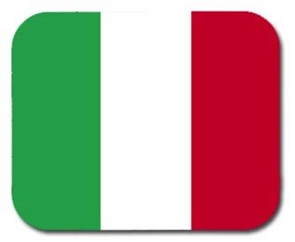 Italian Flag Mousepad Default Title