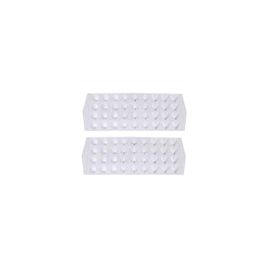 3 Pcs of Ball, Heart & Stars Shaped White Ice Cube Trays ~ Impress your guest Xmas 2020