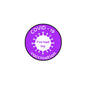 Purple COVID-19 vaccination pinback button with “I've had my vaccination” text