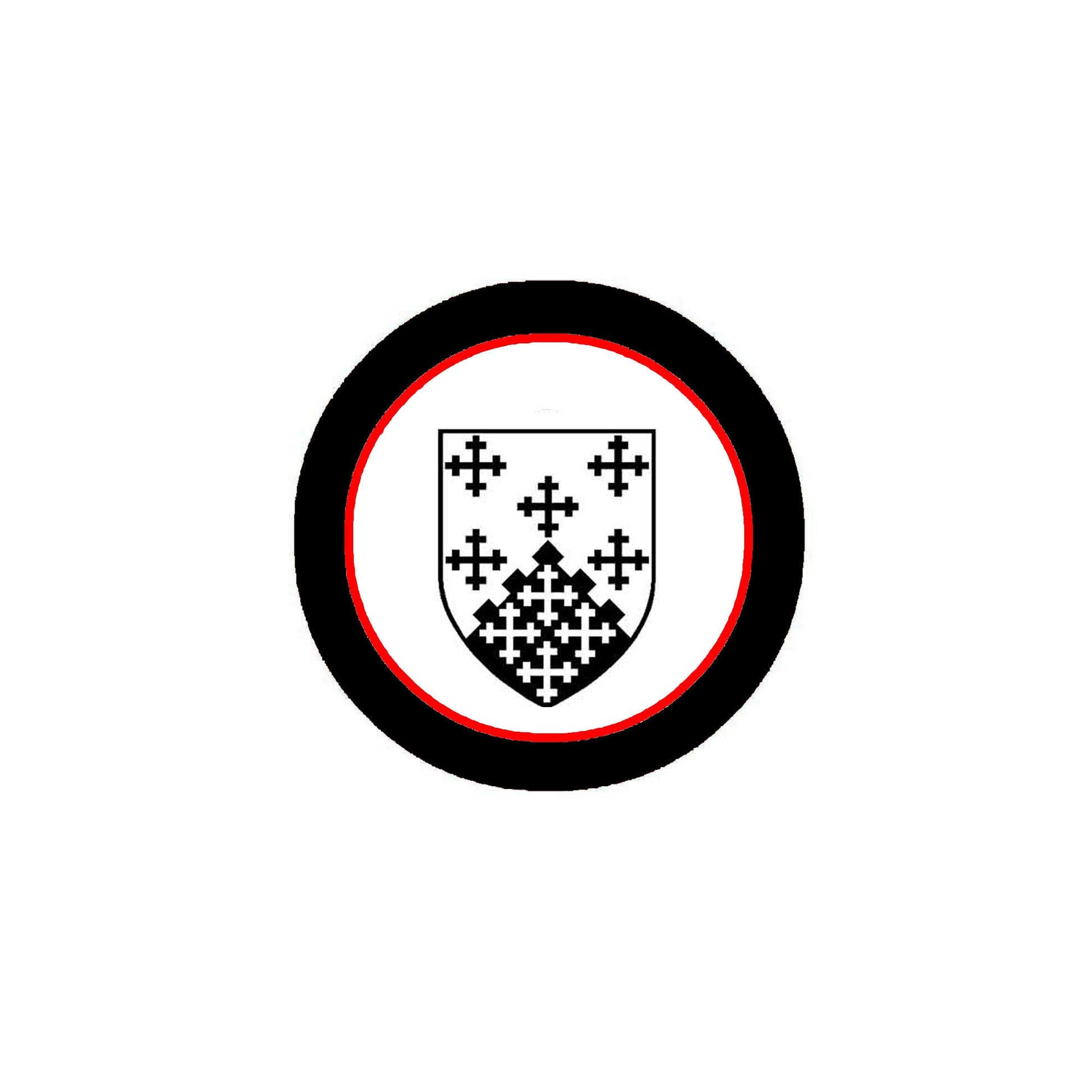 Teague 3-inch Coat of Arms Fridge Round Magnet Default Title