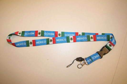 MEXICO lanyard - DGK neck lanyard - 25mm x 45cm Default Title
