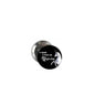 Round black unicorn pinback button with text 'I wish I was an Unicorn'
