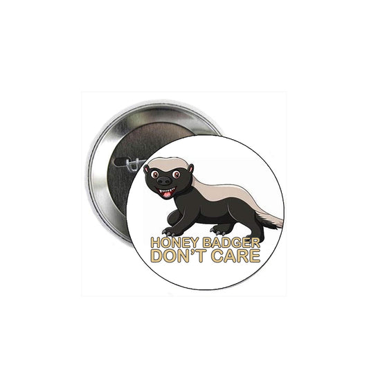 12 Pcs Honey Badger Critters Pinback 1.25-inch Default Title