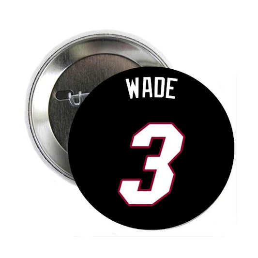 2.25" Wade 3 Pinback for Jackets, Backpacks, etc.
