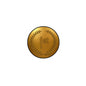 Round gold pin with laurel wreath and “1st” text, pinback badge, 2.25 in
