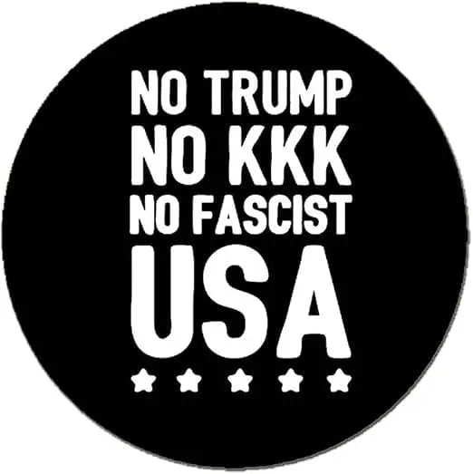 2.25-inch Anti Trump Anti KKK Pinback - My Pinbacks