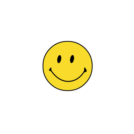 10 Pcs. Happy Face 1.25" Pinback for Jackets, Backpacks, etc. Badge Smiley Happiness Happy