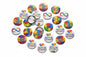 25 Pcs Autism Awareness Pinback 1.25-inch - My Pinbacks