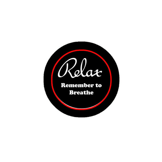 Relax Remember to Breathe 2.25-inch Default Title