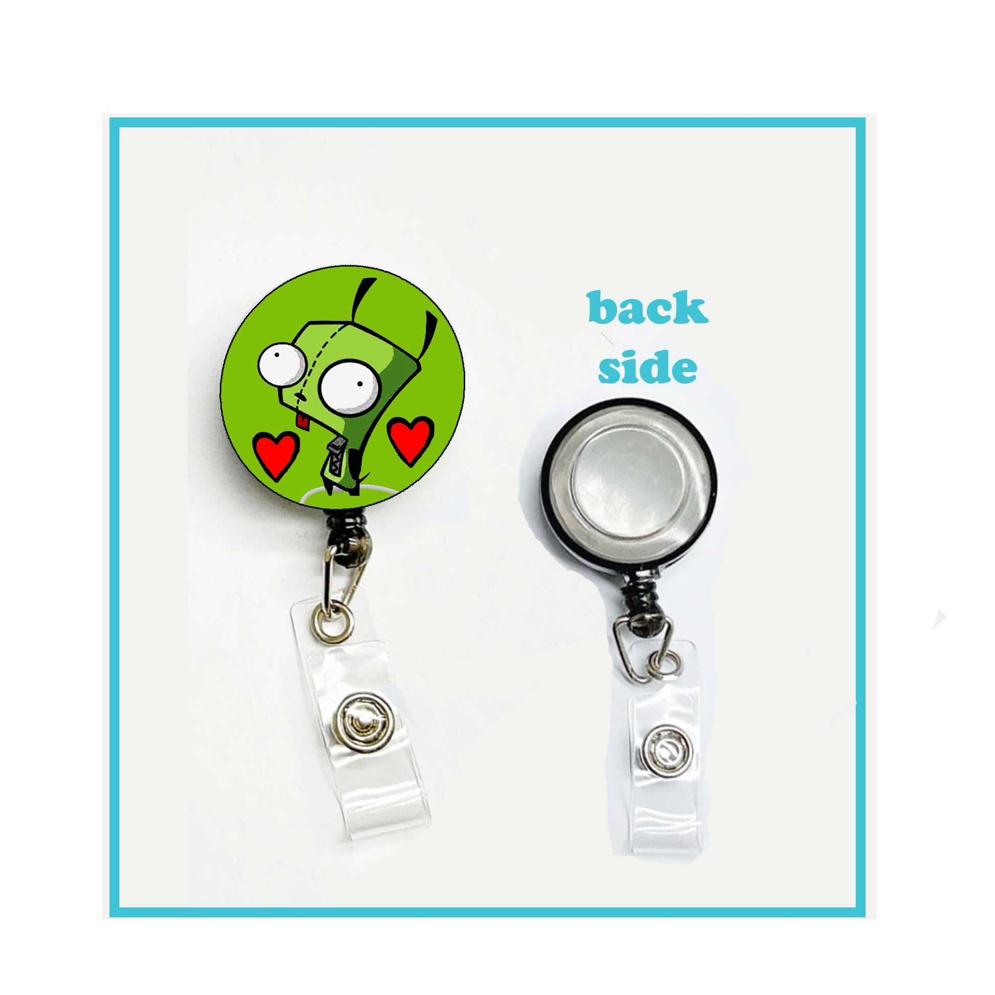 Love Gir Badge Reels Cute Felt Retractable Badge Reels 1.45-inch Default Title