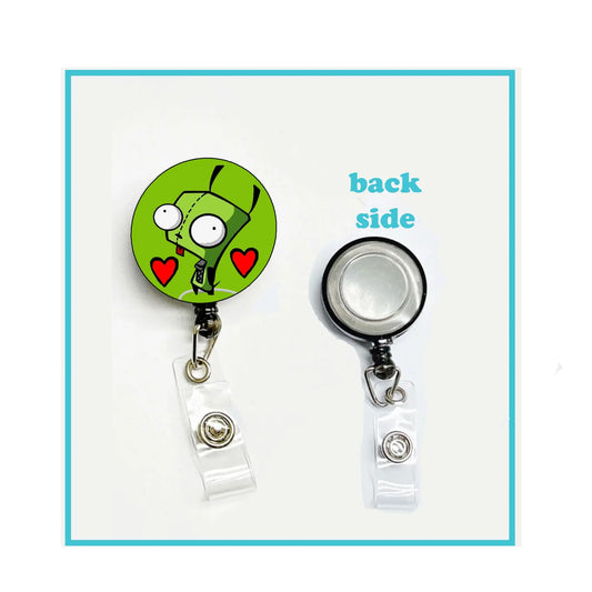 Love Gir Badge Reels Cute Felt Retractable Badge Reels 1.45-inch Default Title