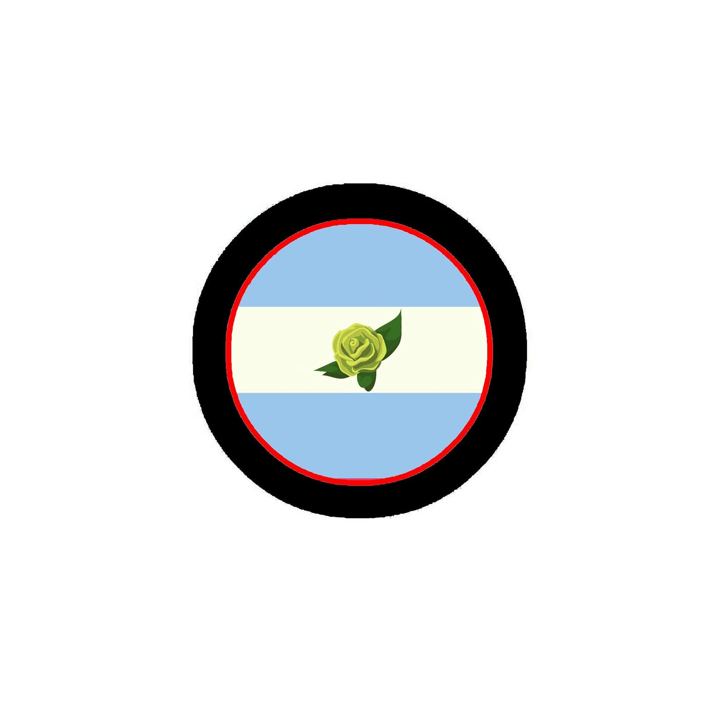 Achillean Pride Flag Pinback 2.25-inch Default Title