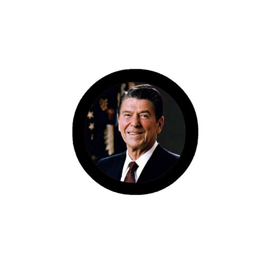 Ronald Reagan Pinback Badge 2.25-inch USA President 2.25-inch Pinback Default Title