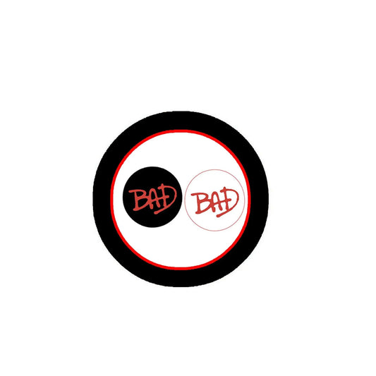 Bad Bad 1.25-inch Pinback etc~ 2 Pcs Set Default Title