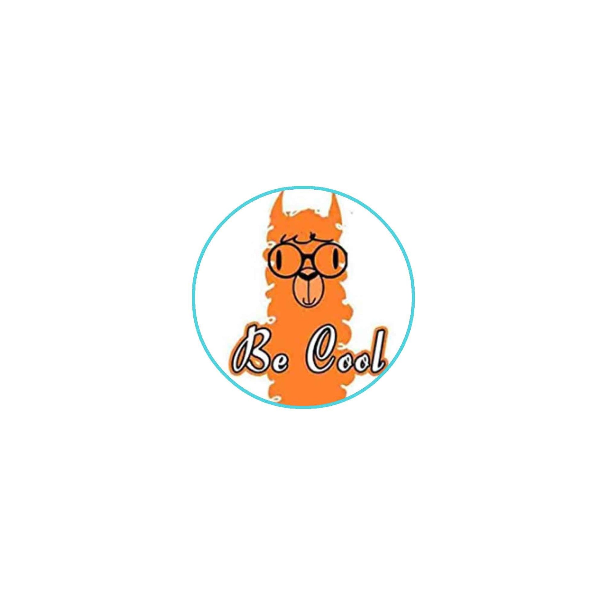 Be Cool 2.25-inch Pinback ~ Llama Default Title