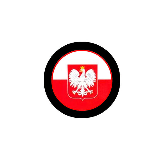 Poland Polish Flag Pinback 2.25-inch Default Title