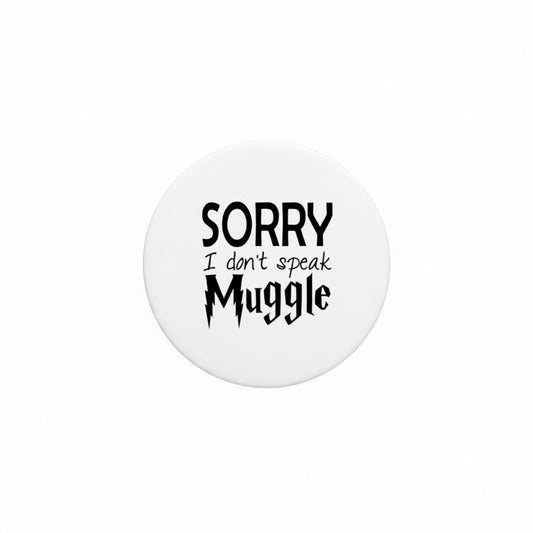 I dont Speak Muggle 1.25-inch Pinback Button backpacks Default Title