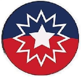 100 Pcs Set. Juneteenth Flag Celebrate Freedom Badge Reels 1.45-inch Default Title