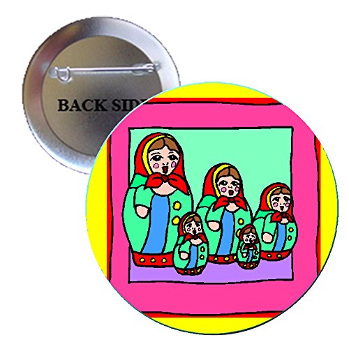 Russian Dolls Pinback 1.25-inch Default Title