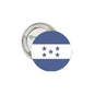 Honduras flag pinback button, blue and white with five stars on front
