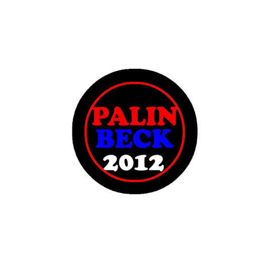 2.25-inch Palin Beck 2012 Pinback Please Default Title