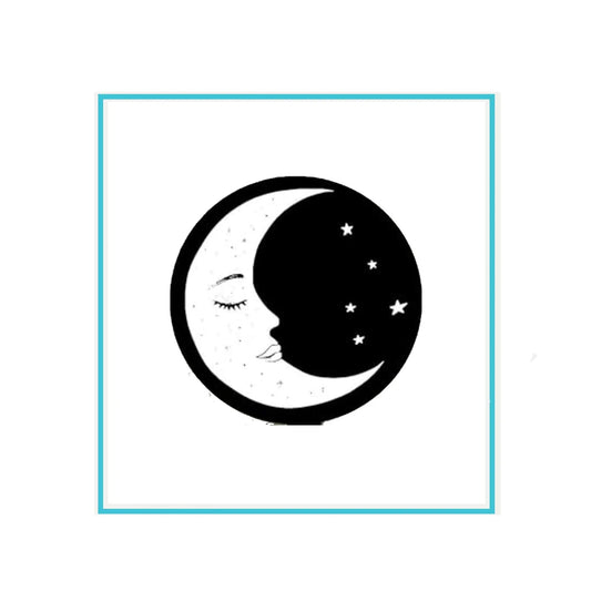 Crescent Moon Star Retractable Badge Reels 1.45-inch Default Title
