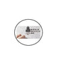 Circular World Braille Day pinback button with hand and braille dot design, black border