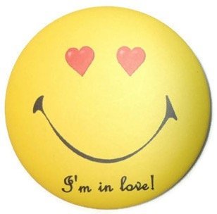Chic Funny Smile Emoticon Pin Badge Button 1.75 Inches #12