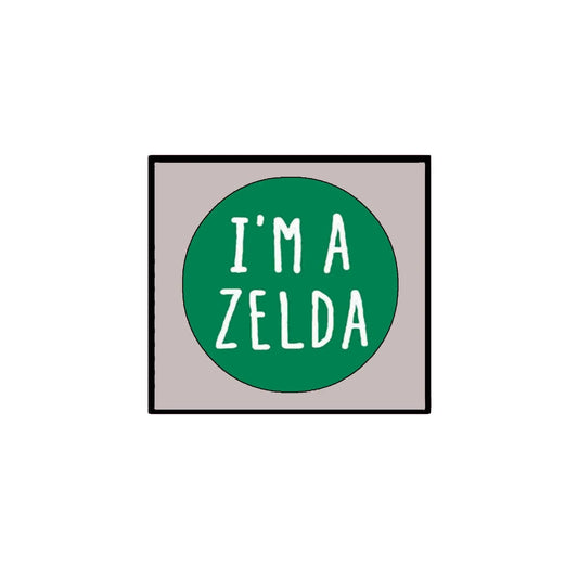 I am a Zelda Pinback 2.25-inch Default Title