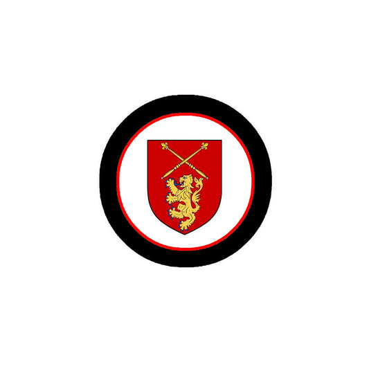 Leahy 3-inch Coat of Arms Fridge Round Magnet Default Title
