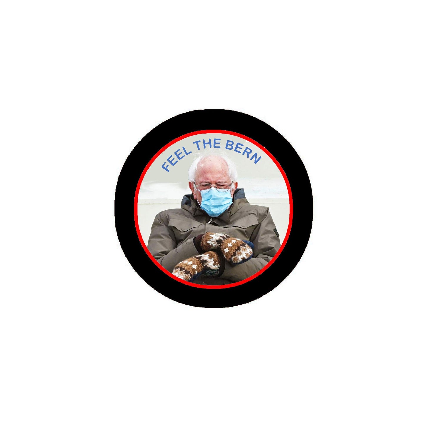 Feel the Bern Button Pinback Default Title