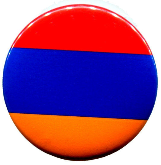 Armenia Flag Armenian Pinback 2.25-inch Default Title