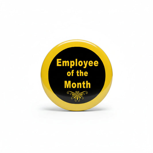 Employee of the Month Pinback 2.25-inch Badge Default Title