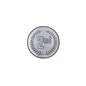 Round 2nd place competition pin with silver wreath and bold “2nd” center