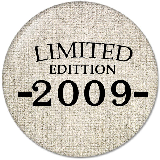 10th Birthday Gifts Made LIMITED EDITION 2009 Pinback Button Badges (58mm), NEW