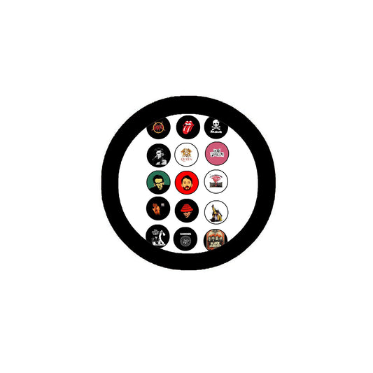 Huge Wholesale Lot of 48 Music and Band 1 Pins Buttons Badges Default Title