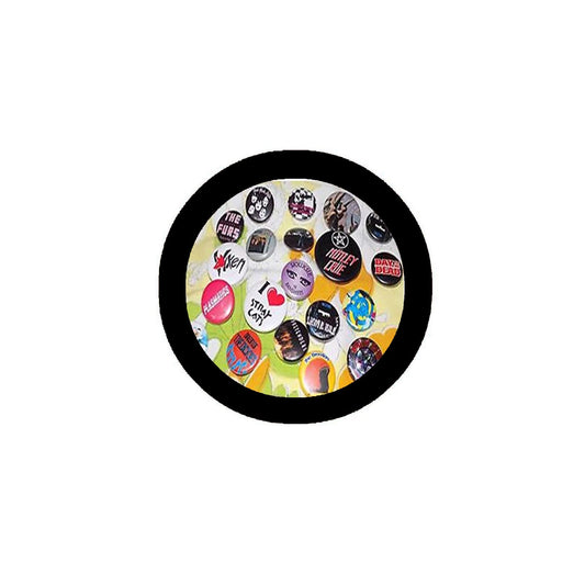 10 Pcs Assorted Pinbacks 1.25" email us your list according store available